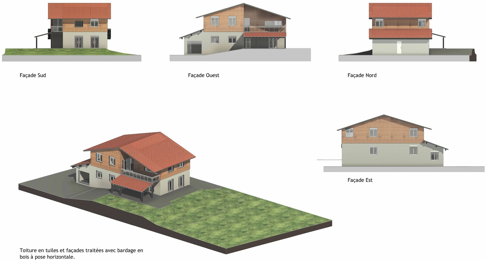 Surélévation d'une maison individuelle à Fontanil - Cornillon (2025-En cours)